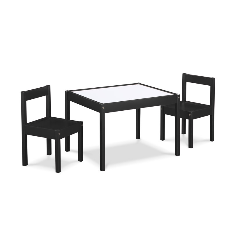 Olive Opie Gibson 3 Piece Dry Erase Kids Table Chair Set